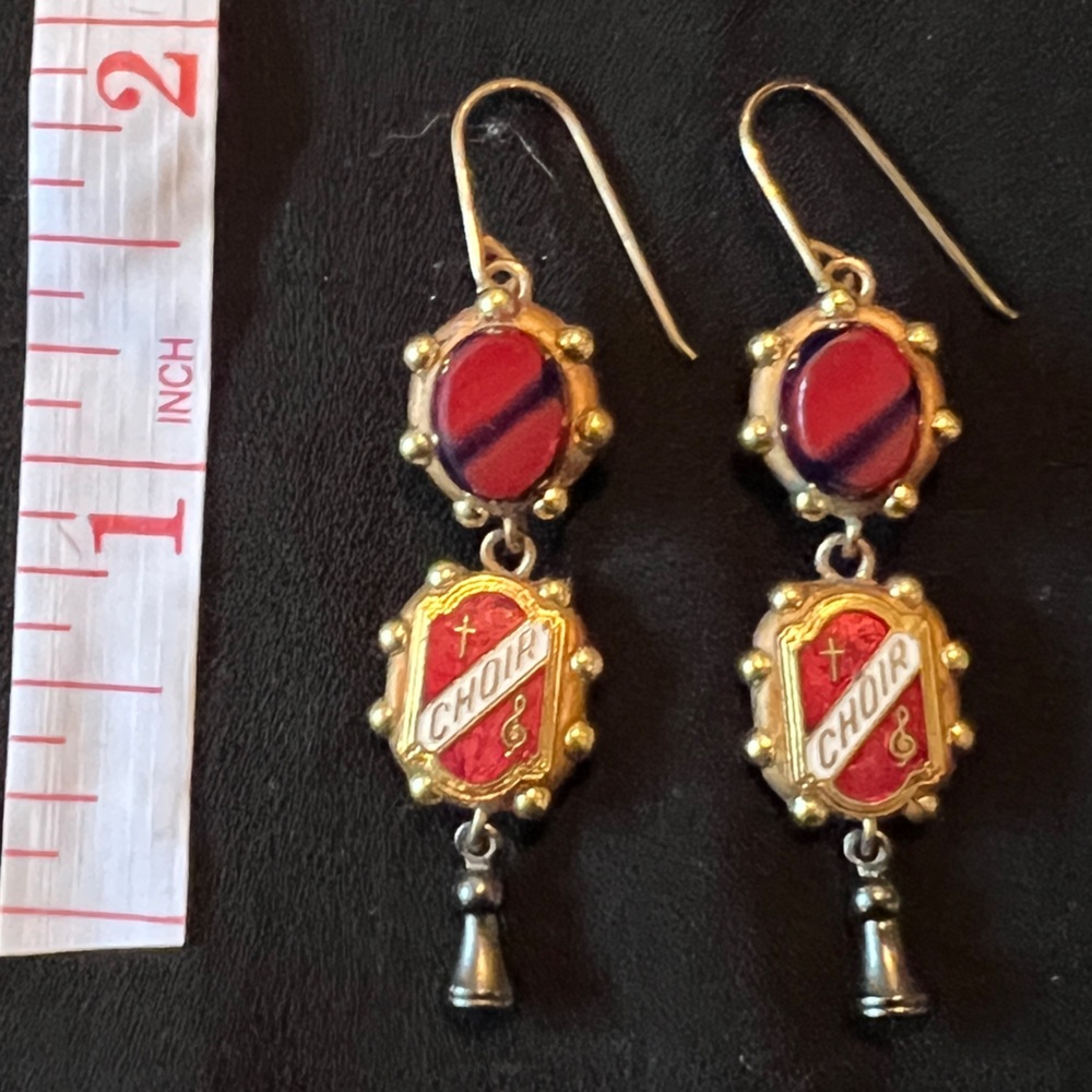 One of a kind earrings by Designer Richard Minadeo